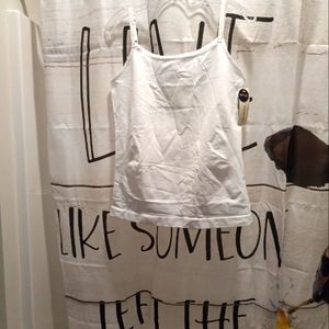 3X White Shapermint Emputa Scoop Neck Cami